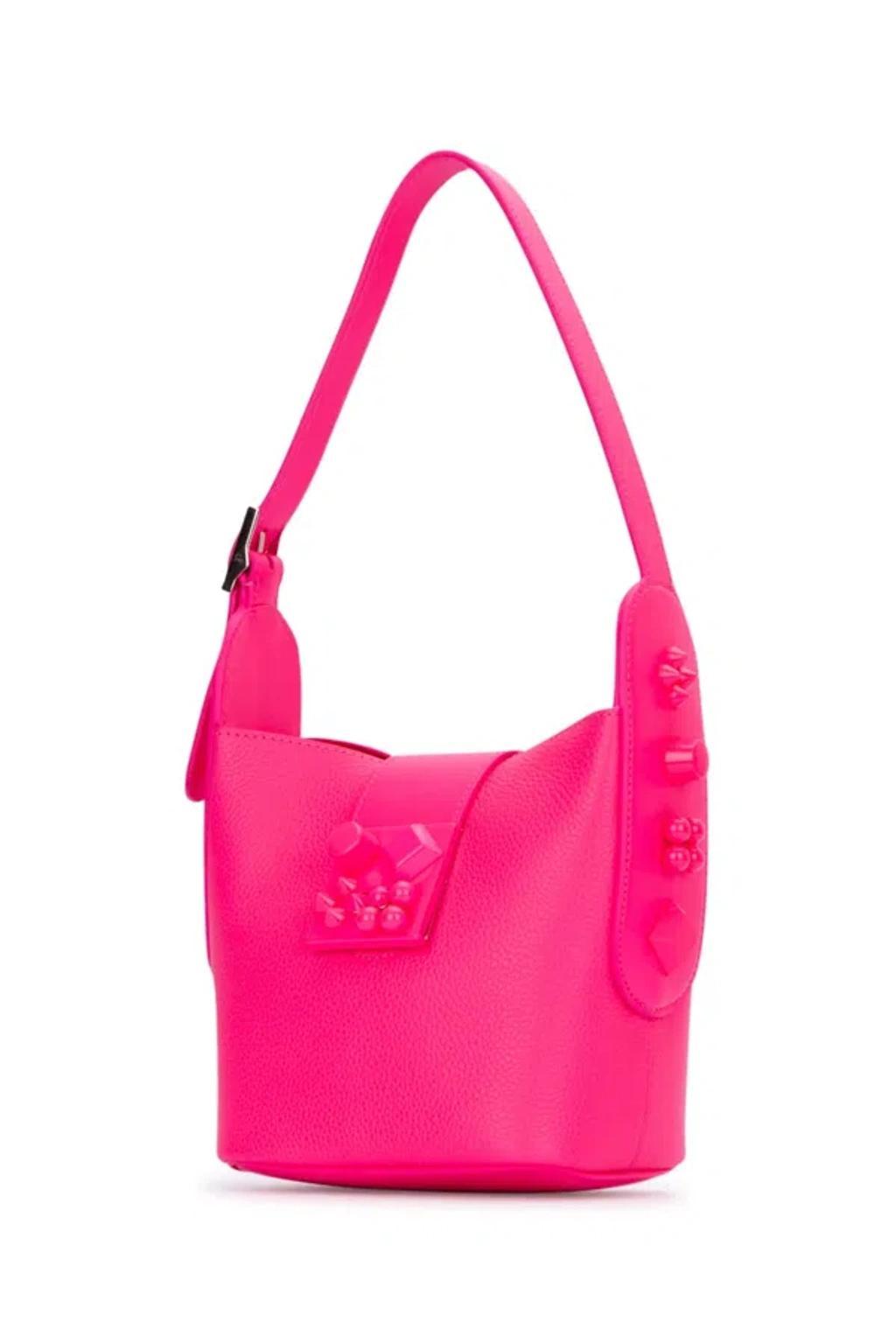 CHRISTIAN LOUBOUTIN Carasky Mini Bucket Bag In P731 Product Image