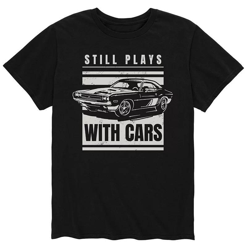 Men's Still Plays With Cars Tee, Size: XL, Black Product Image