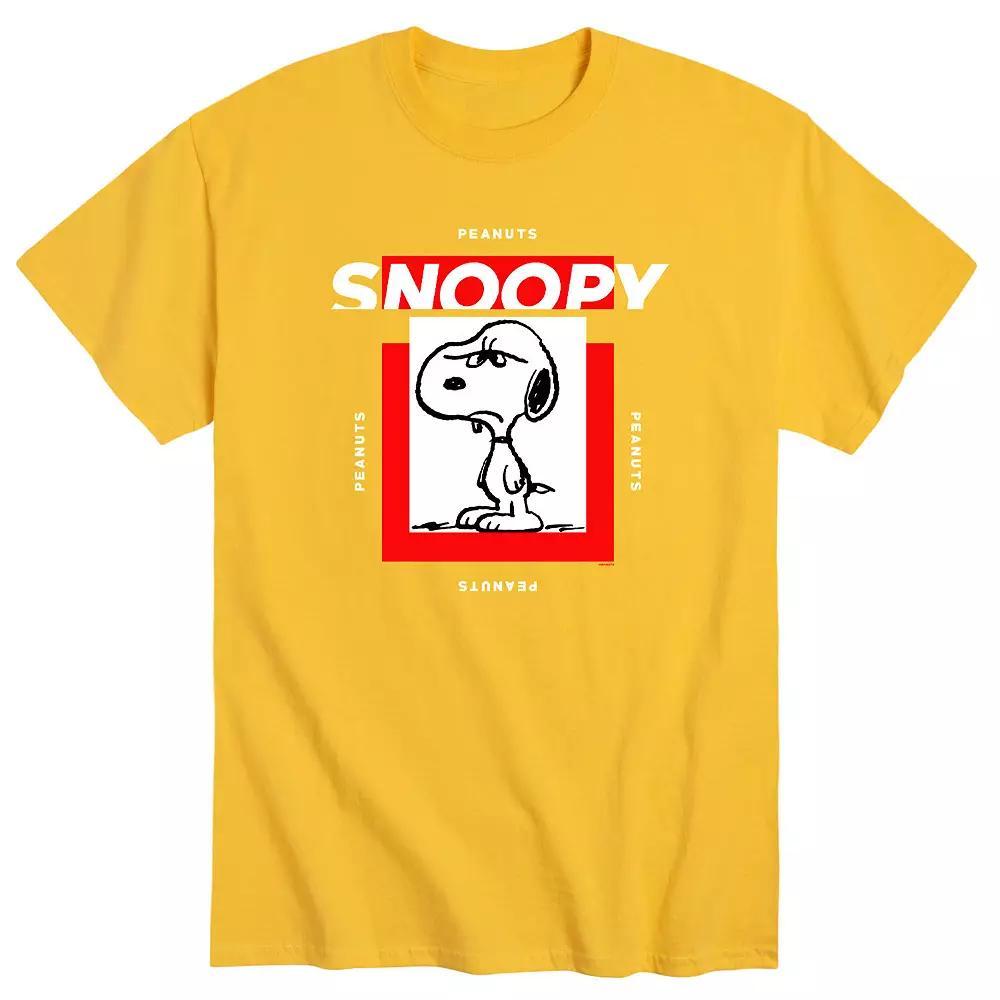 Men's Peanuts Snoopy Mood Tee,  Product Image