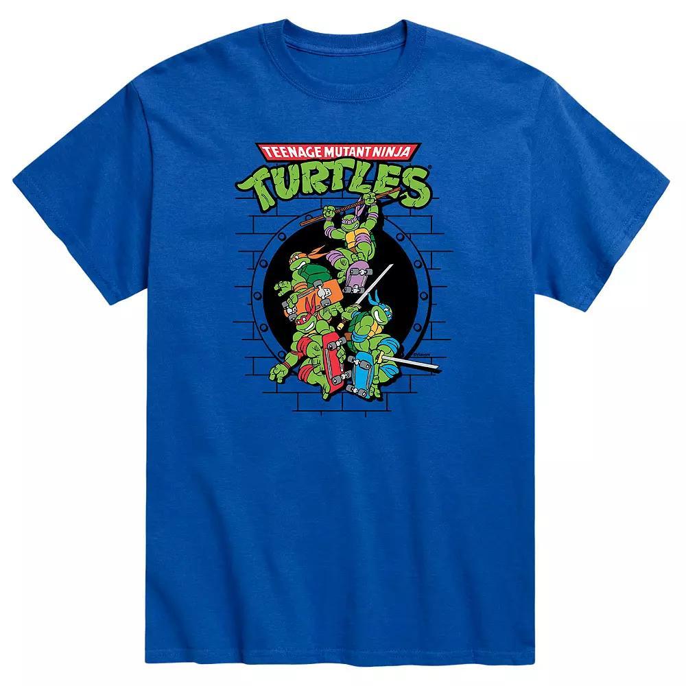 Men's Teenage Mutant Ninja Turtles Sewer Skateboard Tee,  Product Image