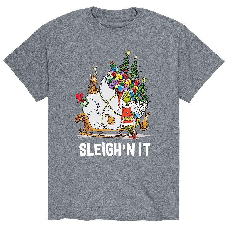 Men's Dr. Seuss The Grinch Sleighn Tee,  Product Image
