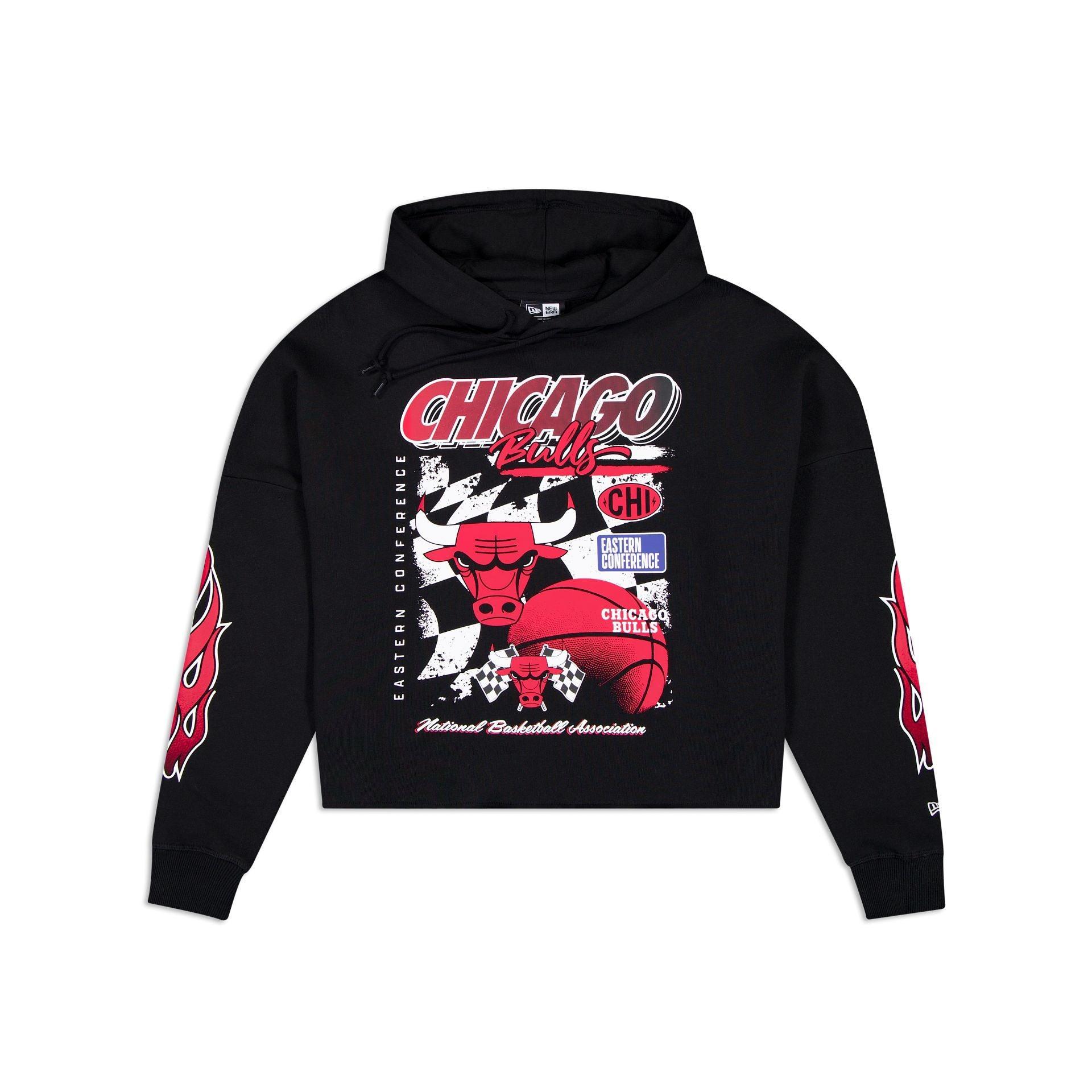 Chicago Bulls 2024 Rally Drive Women's Hoodie Product Image