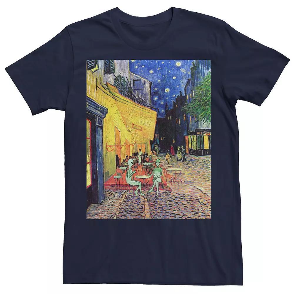Men's Fifth Sun Alien Paris Memes Tee,  Product Image