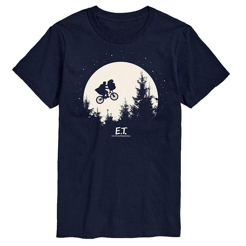 Big & Tall ET Bike Moon Tee, Men's, Size: XXL Tall, Black Product Image