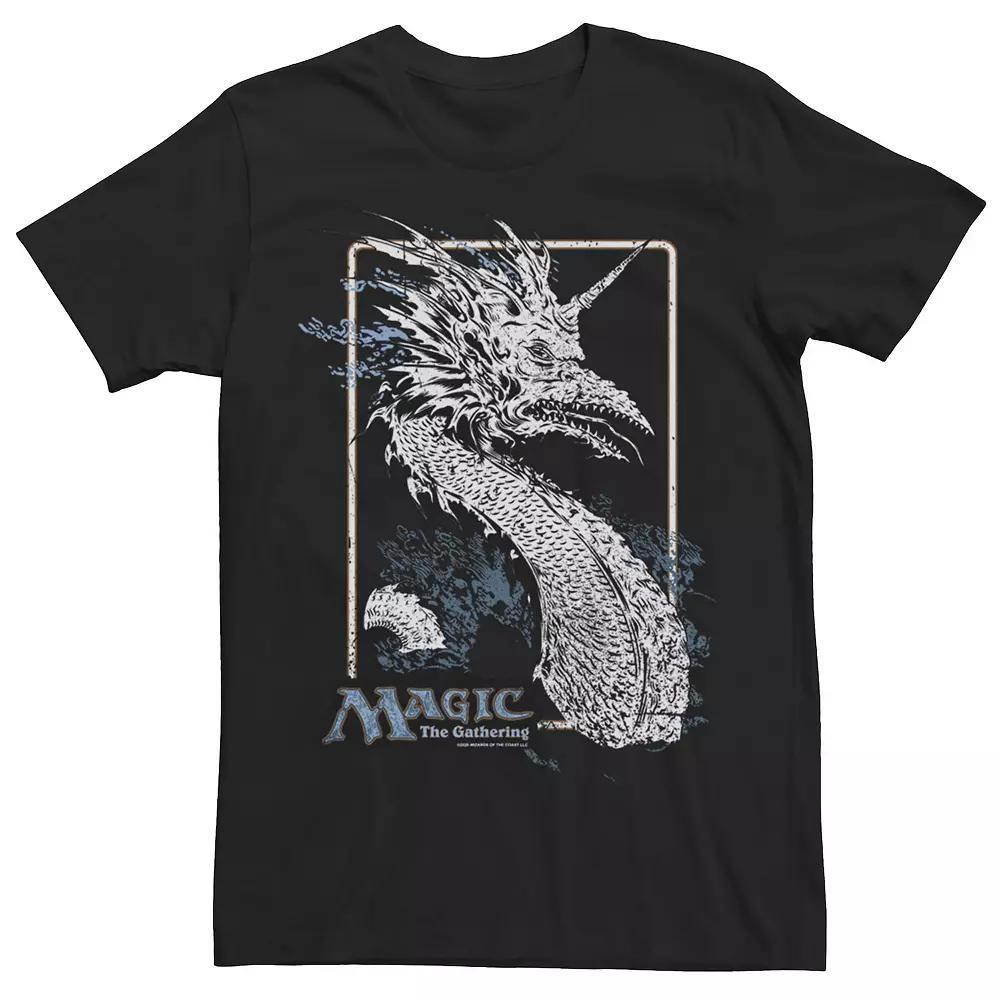 Men's Magic: The Gathering Sea Dragon Tee, Size: Large, Black Product Image