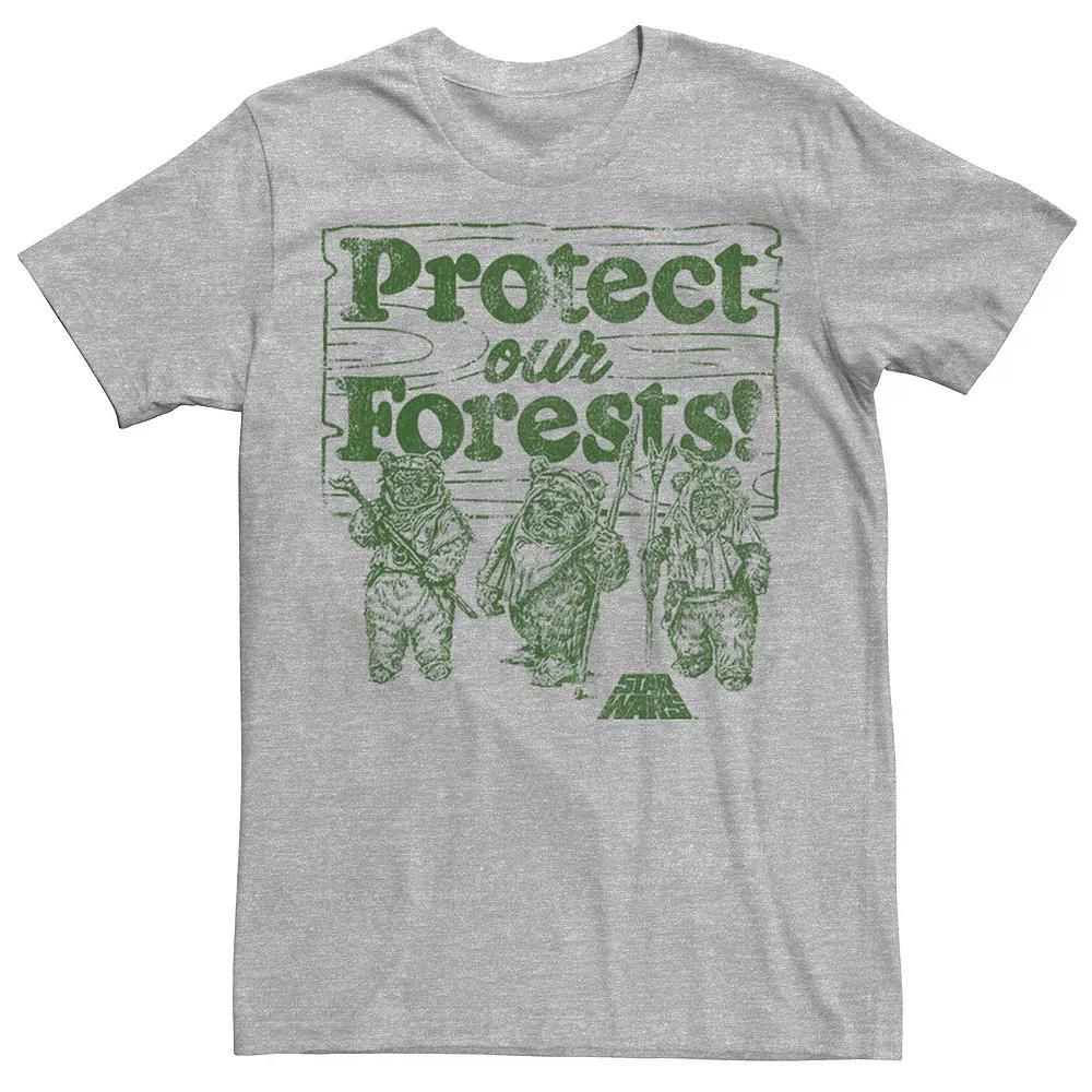 Men's Star Wars Ewoks Protect Our Forests Camp Tee,  Product Image