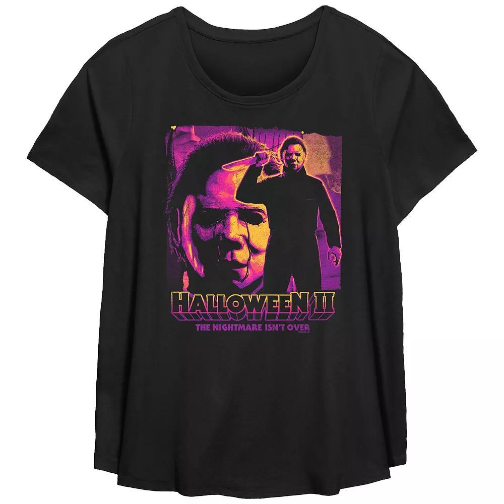 Missy Plus Size Yellowstone Don't Make Me Go Beth Dutton On You Scoop Hem Tee, Girl's, Size: 3XL, Blue Product Image