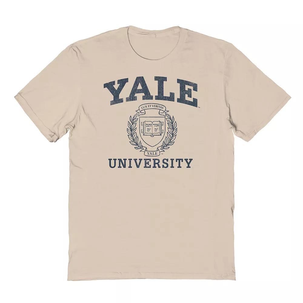 Mens Big Yale Graphic Tee Brown Product Image