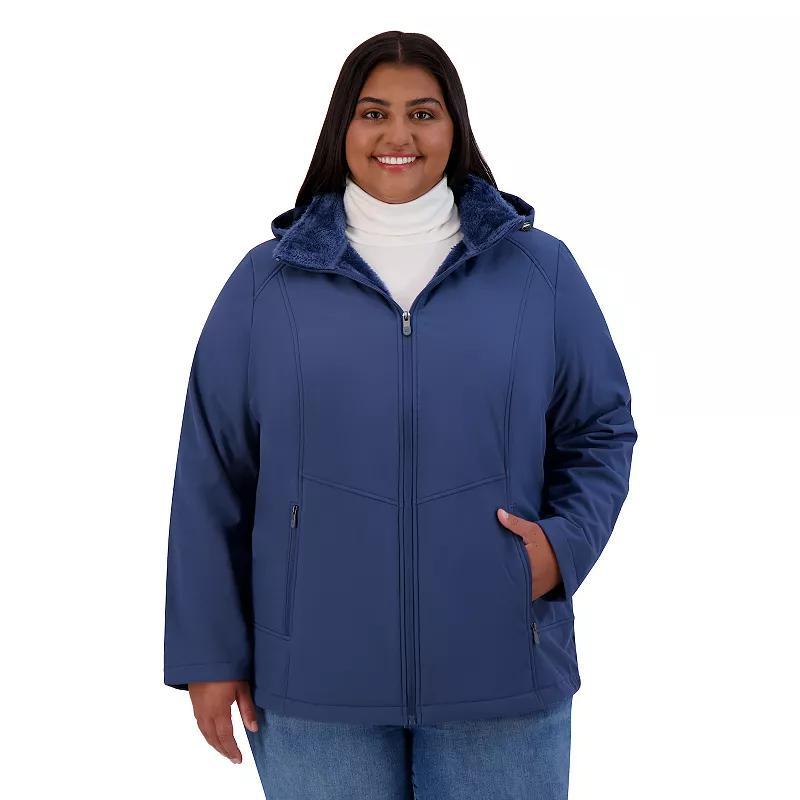 Plus Size ZeroXposur Lillian Soft Shell Jacket, Womens Product Image