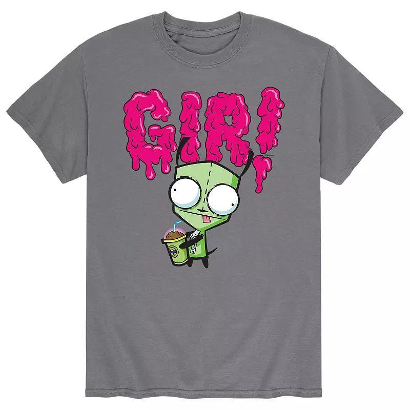 Men's Invader Zim Gir Slime Slush Tee, Size: Small, Gray Product Image