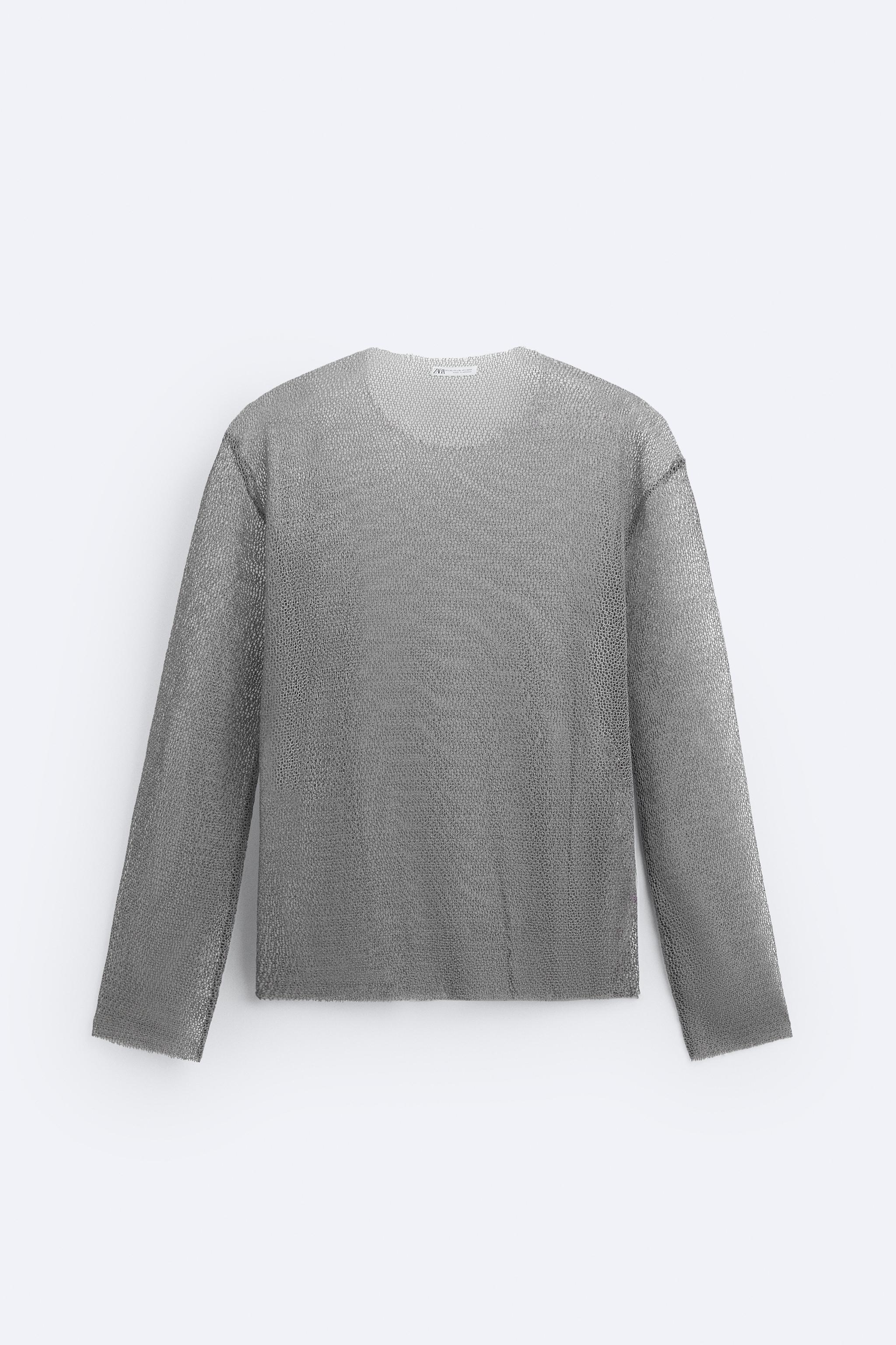 KNIT MESH SHIRT Product Image