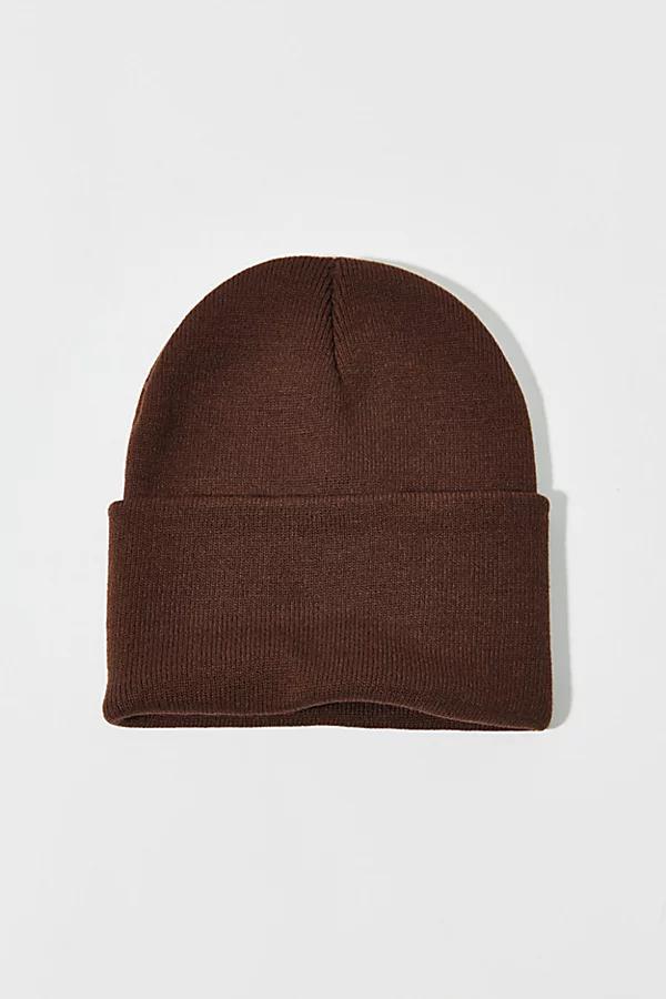 Urban Outfitters UO Jessie Essential Ribbed Beanie Womens at Urban Outfitters Product Image