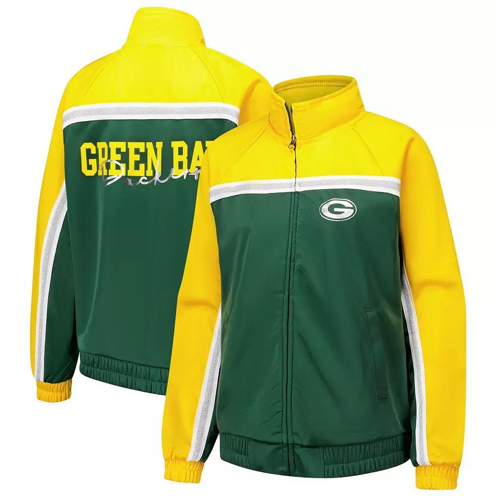 Womens G-III 4Her by Carl Banks Bay Packers Post Game Full-Zip Track Jacket Product Image