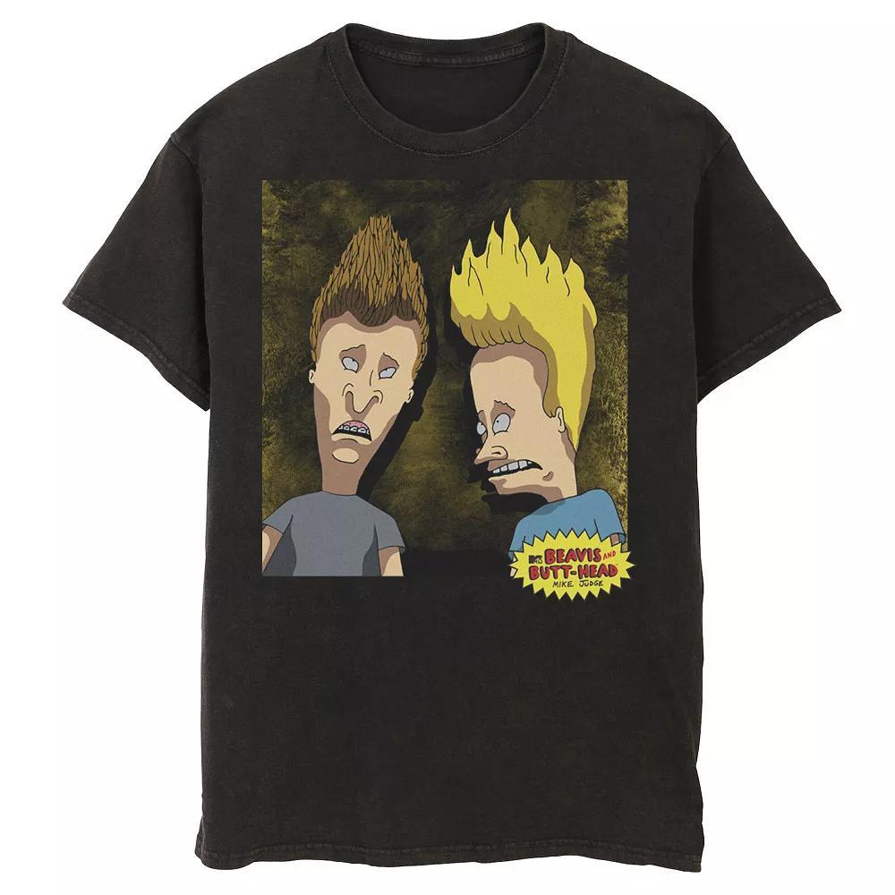 Men's Beavis And Butt-Head Detailed Portrait Tee,  Product Image