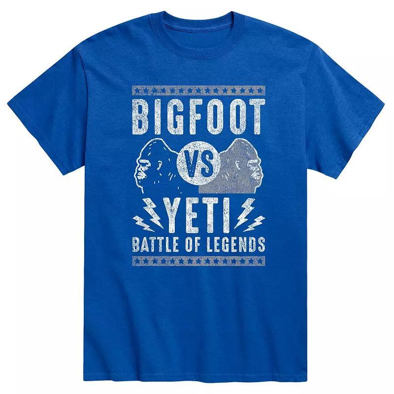 Men's Bigfoot Vs Yeti Tee,  Product Image