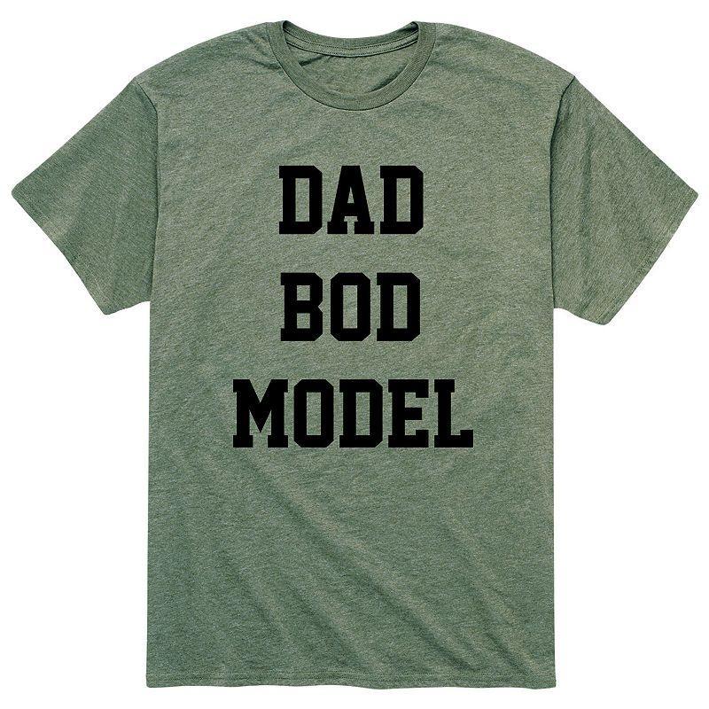 Men's Dad Bod Model Tee,  Product Image