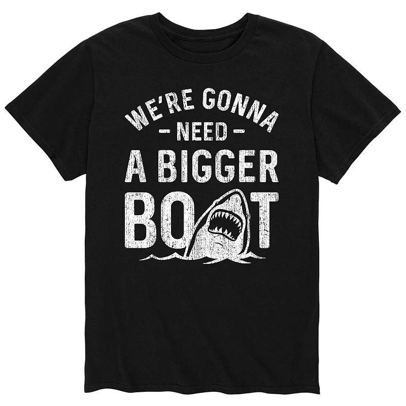 Big & Tall We're Gonna Need A Bigger Boat Graphic Tee, Men's,  Product Image