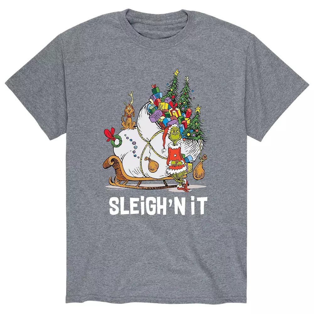 Men's Dr. Seuss The Grinch Sleighn Tee,  Product Image