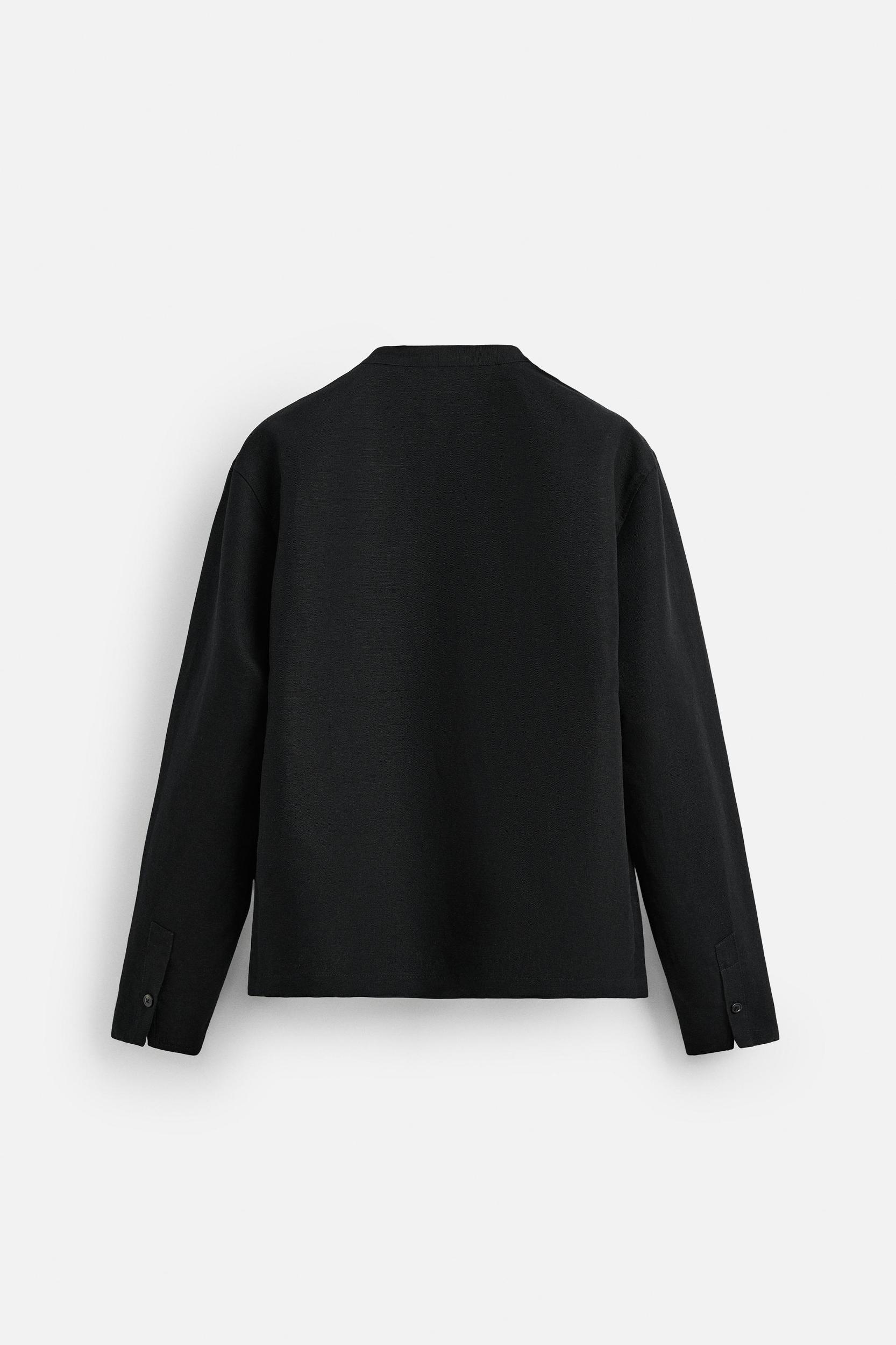 COTTON-LINEN SUIT BLAZER Product Image