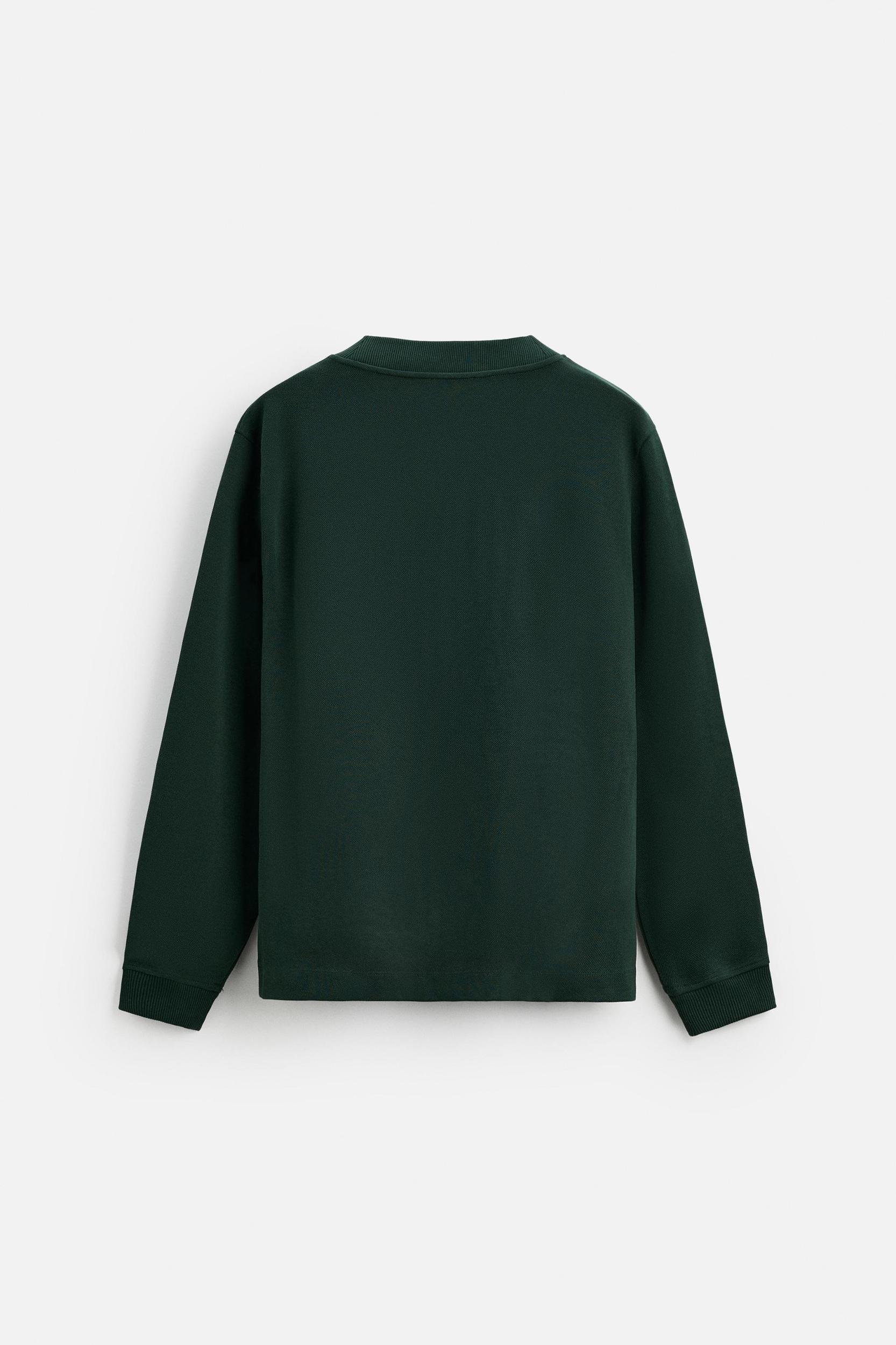 PIQUÉ TEXTURED CARDIGAN Product Image