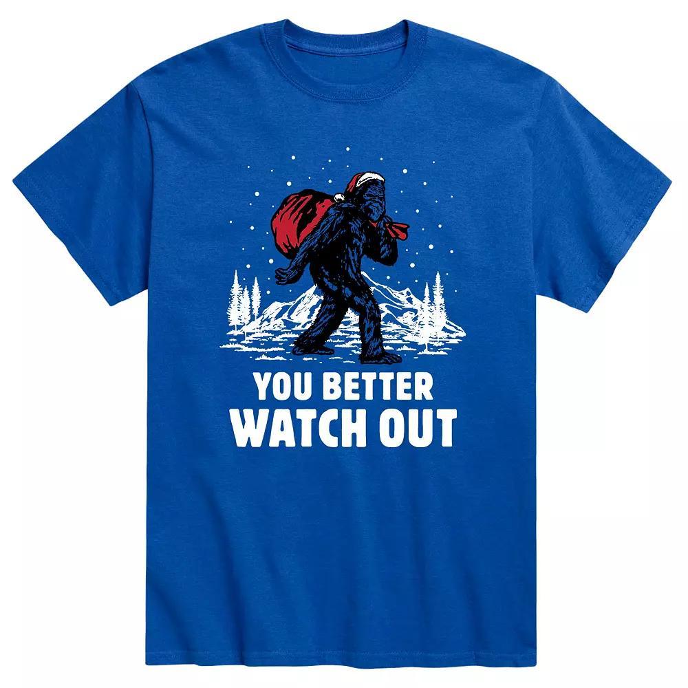 Men's You Better Watch Tee, Size: XXL, Royal Blue Product Image