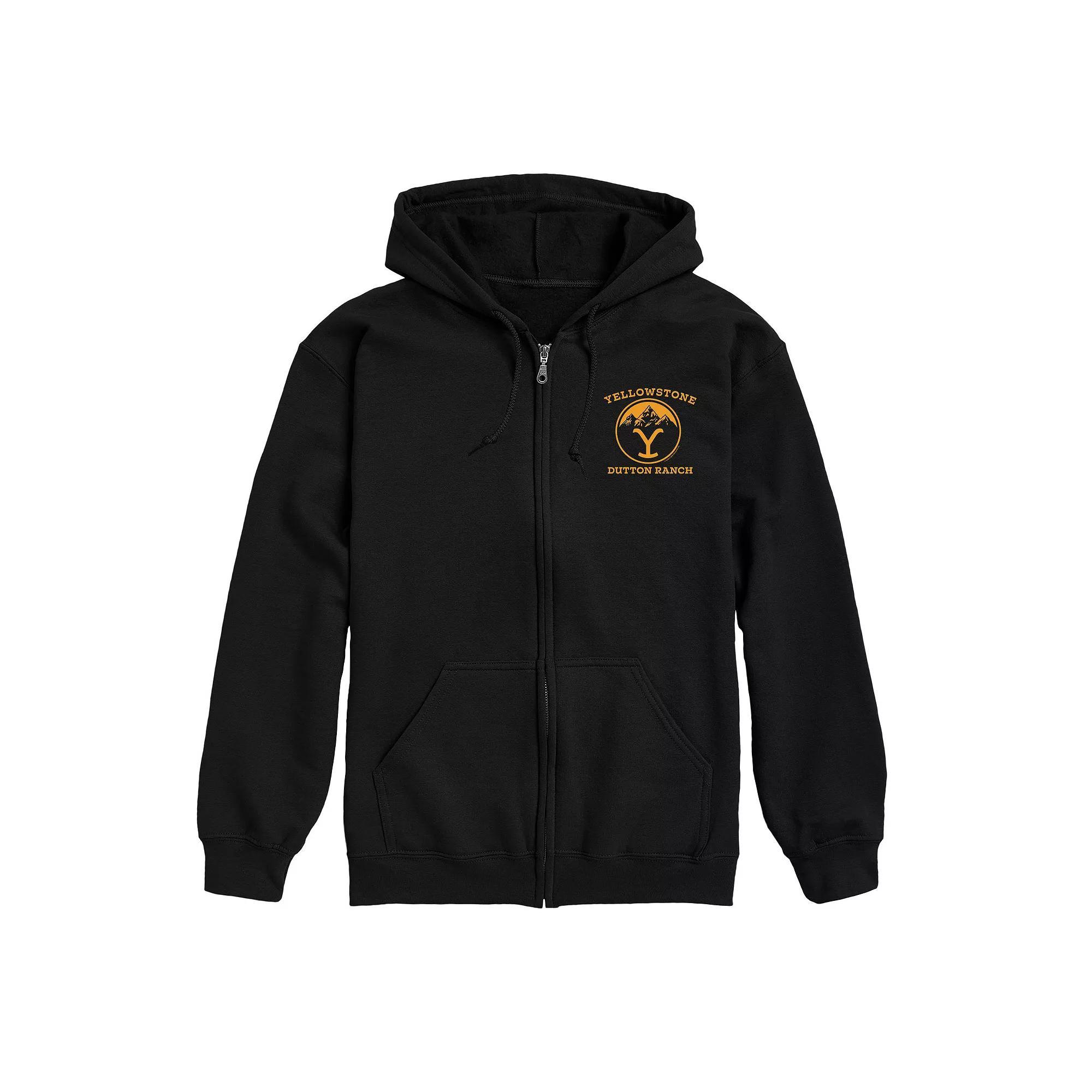 Men's Yellowstone Y Brand Zip Hoodie,  Product Image