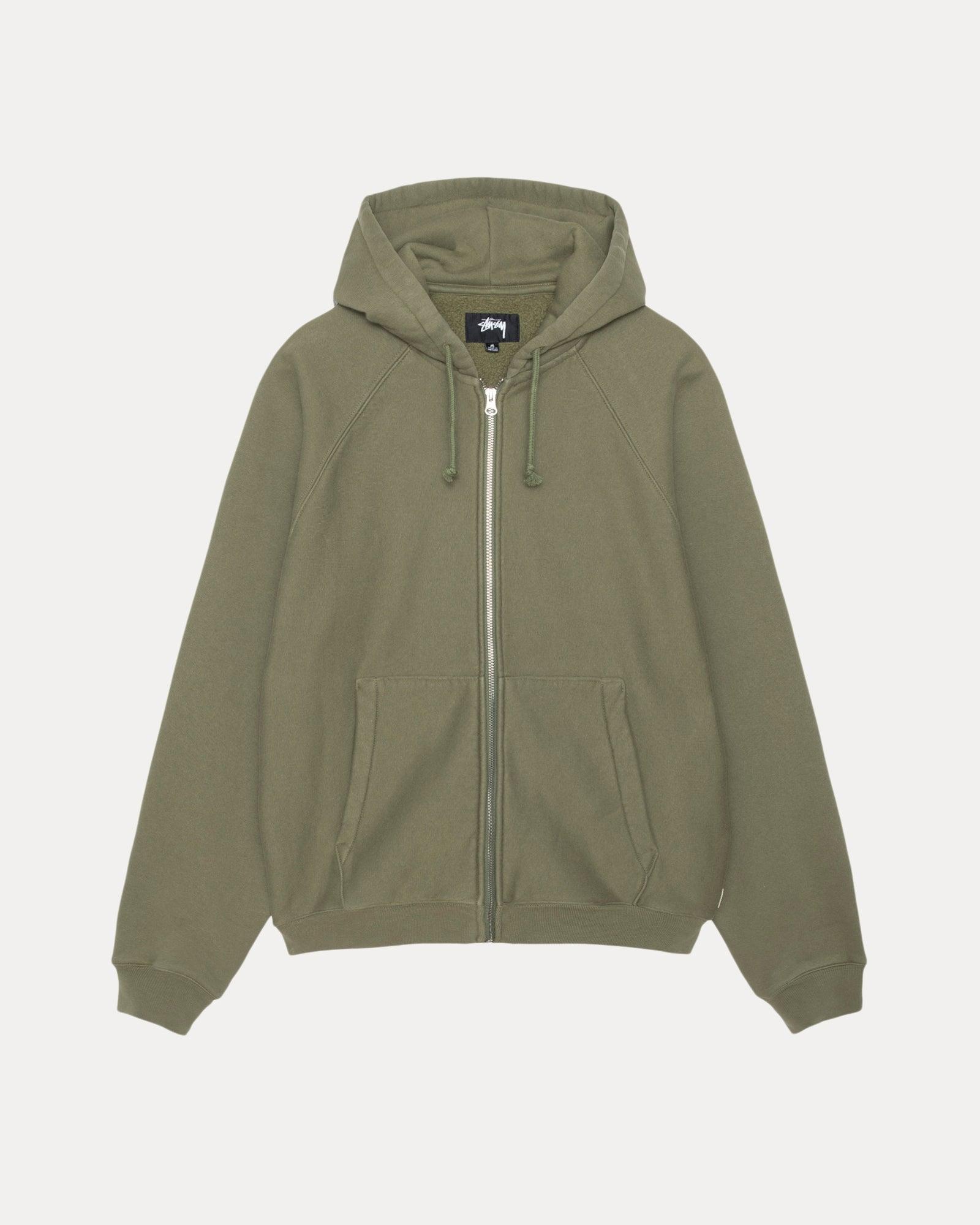 BASIC STÜSSY ZIP HOODIE Male Product Image