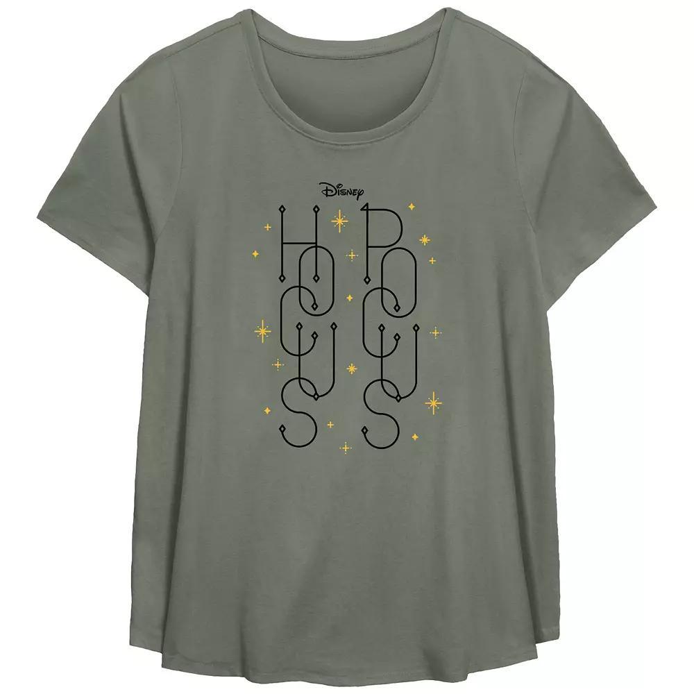 Plus Size Fifth Sun "Grow With The Flow" Scoop Neck Graphic Tee, Girl's, Size: 1XL, Green Product Image
