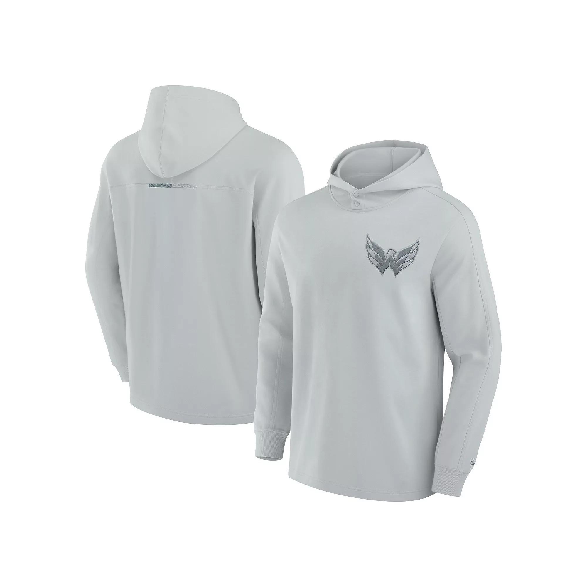 Men's Fanatics Signature Khaki St. Louis Cardinals Elements Lightweight Fleece Hoodie, Adult Unisex,  Product Image