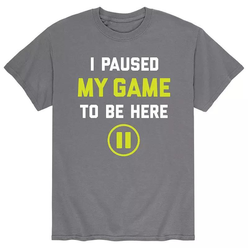 Big & Tall Paused Game Tee, Men's,  Product Image
