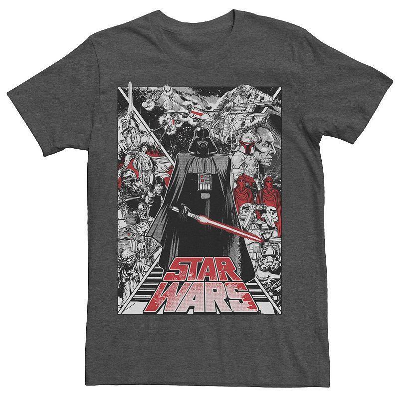 Men's Star Wars X-Wars Graphic Tee, Size: Small, Grey Heather Product Image