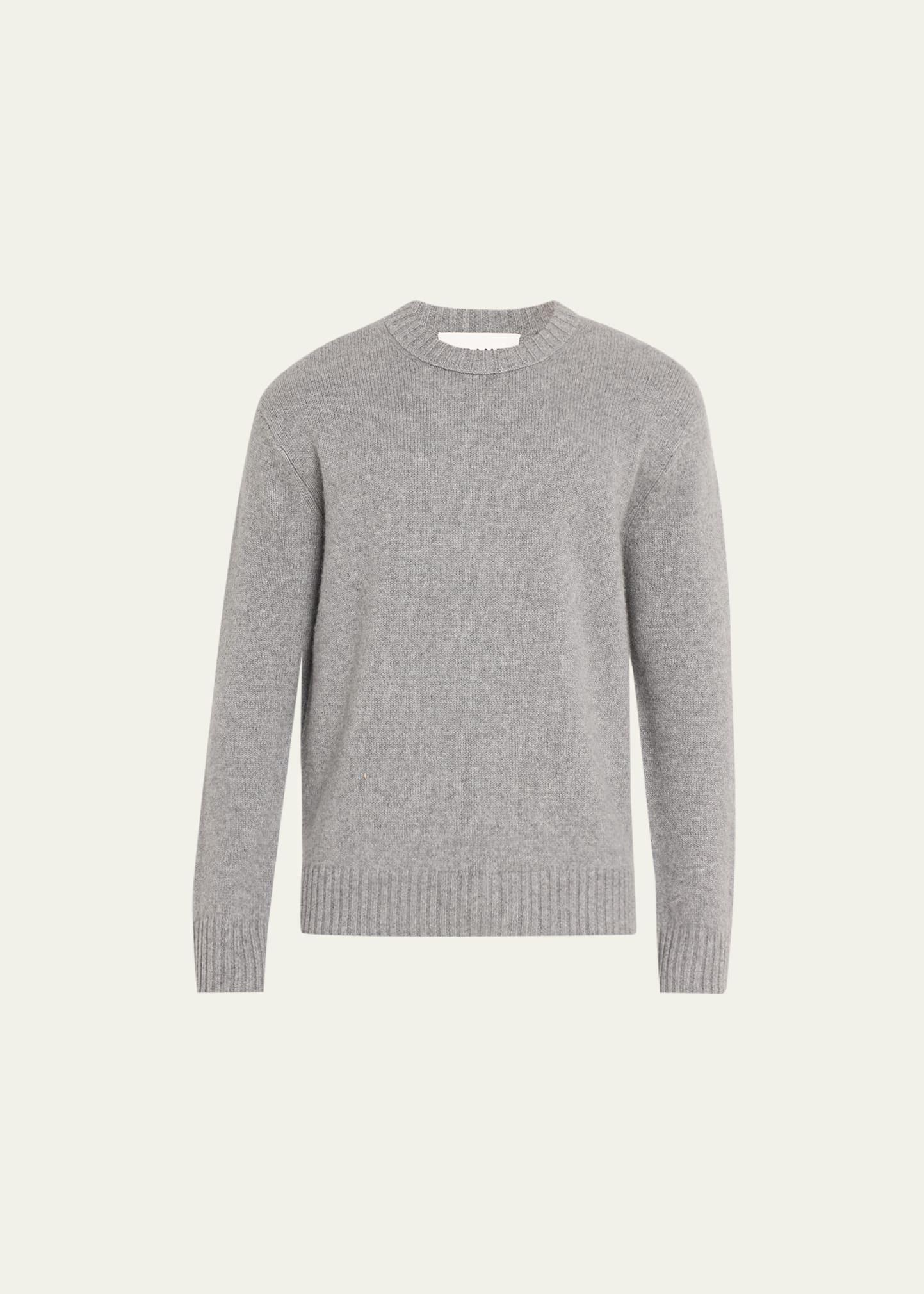 Mens Cashmere Knit Sweater Product Image