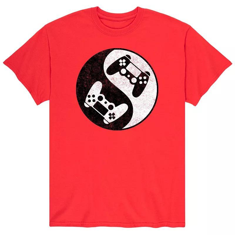 Men's Game Controller Ying Yang Tee,  Product Image