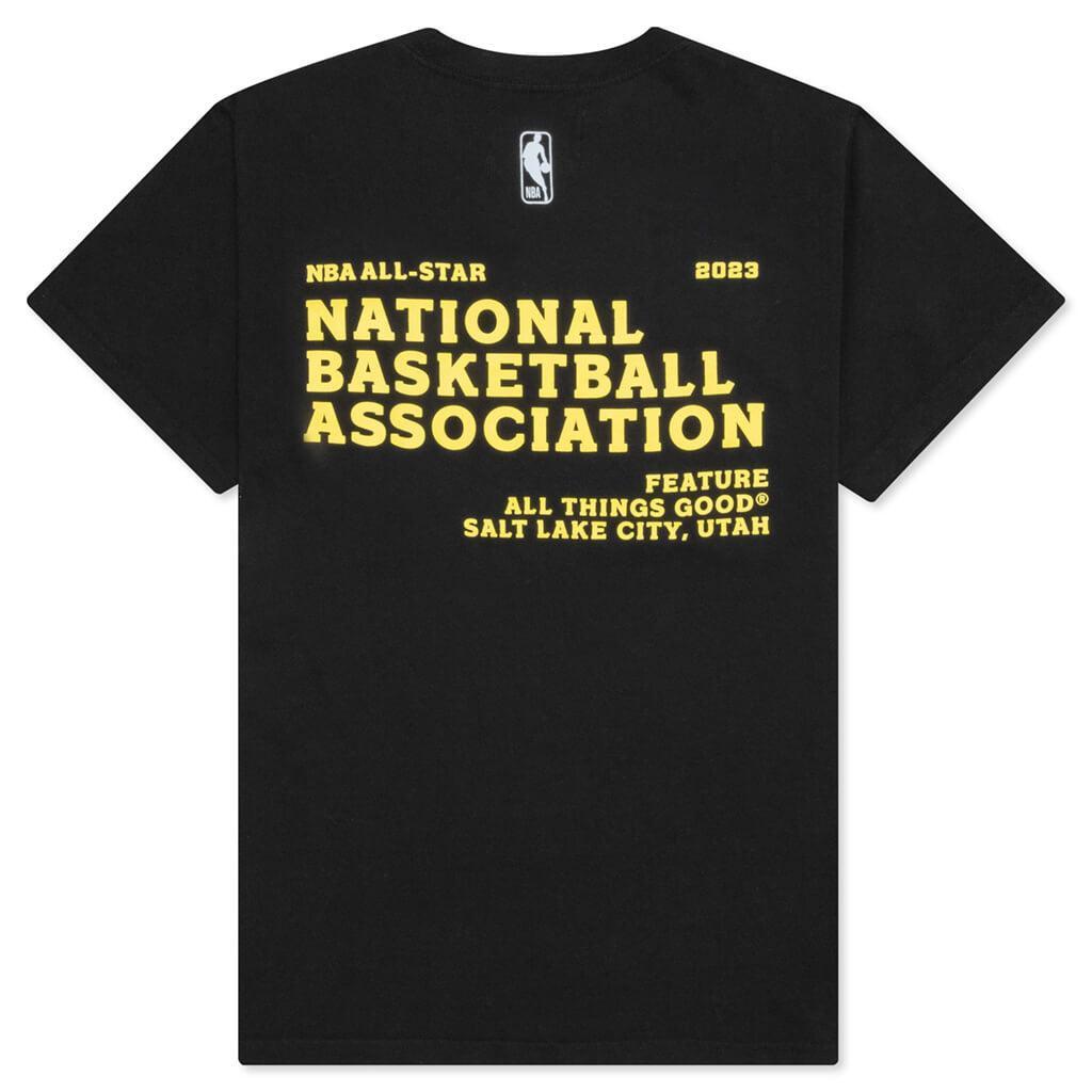 NBA Salt Lake City Tee - Black Male Product Image