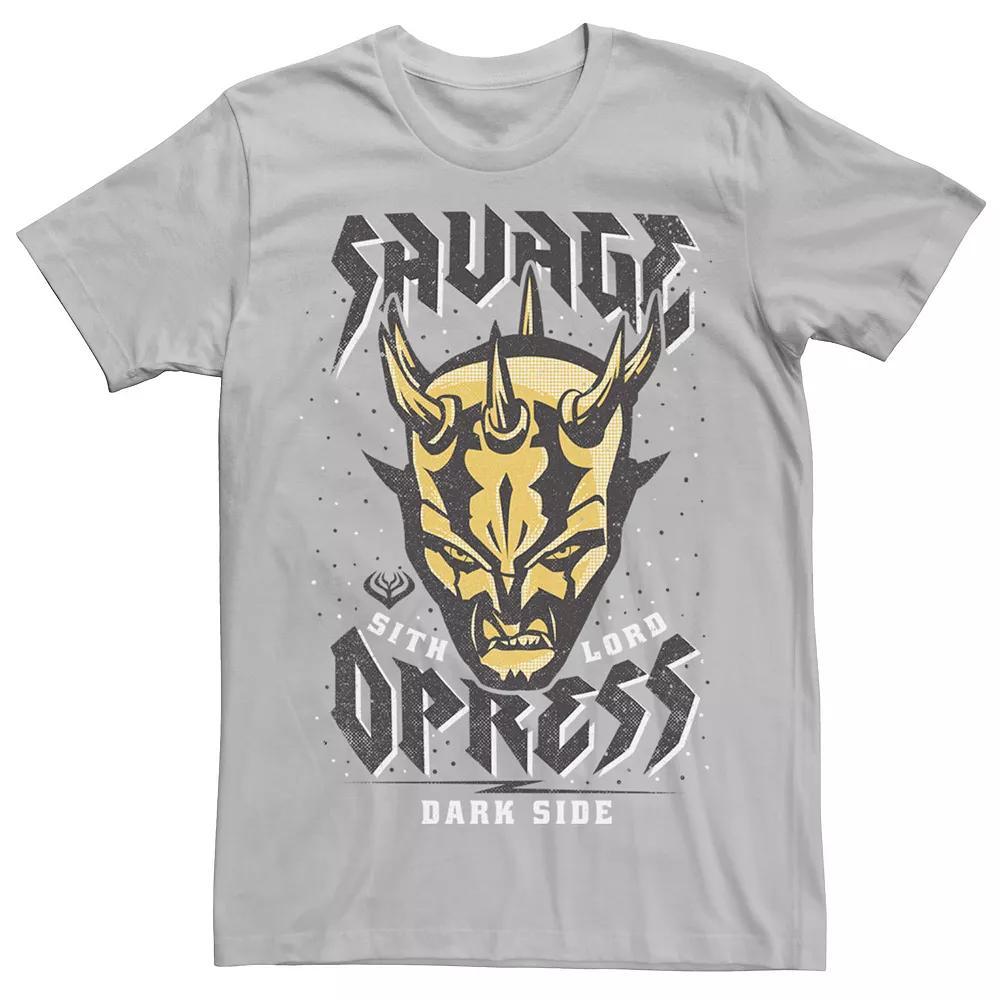 Men's Star Wars: Clone Wars Savage Opress Dark Side Portrait Tee,  Product Image