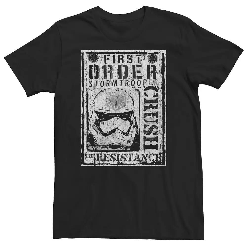 Big & Tall Star Wars Stormtrooper Crush Poster Tee, Men's,  Product Image