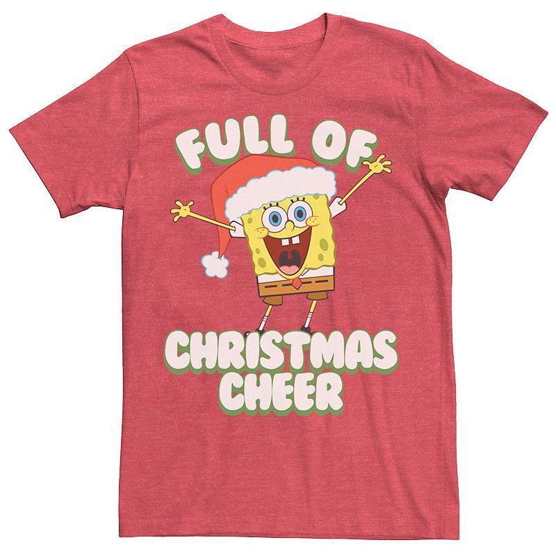 Men's SpongeBob SquarePants Full of Cheer Tee, Size: XL, Black Product Image