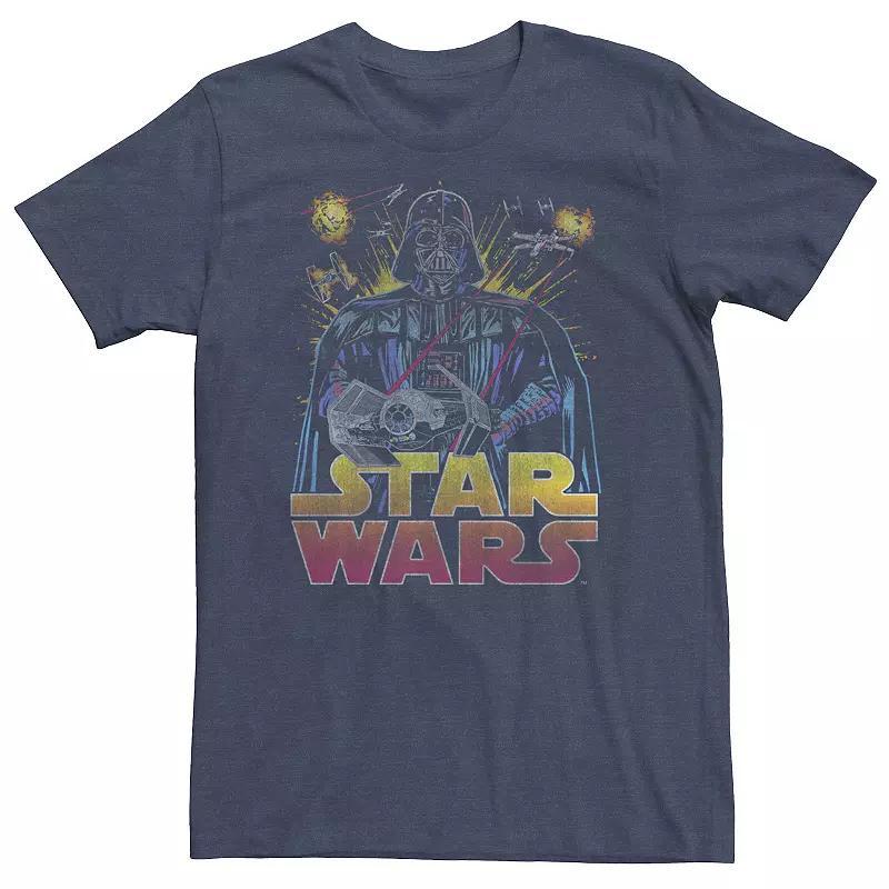 Big & Tall Star Wars Kylo Ren Split Tee, Men's,  Product Image