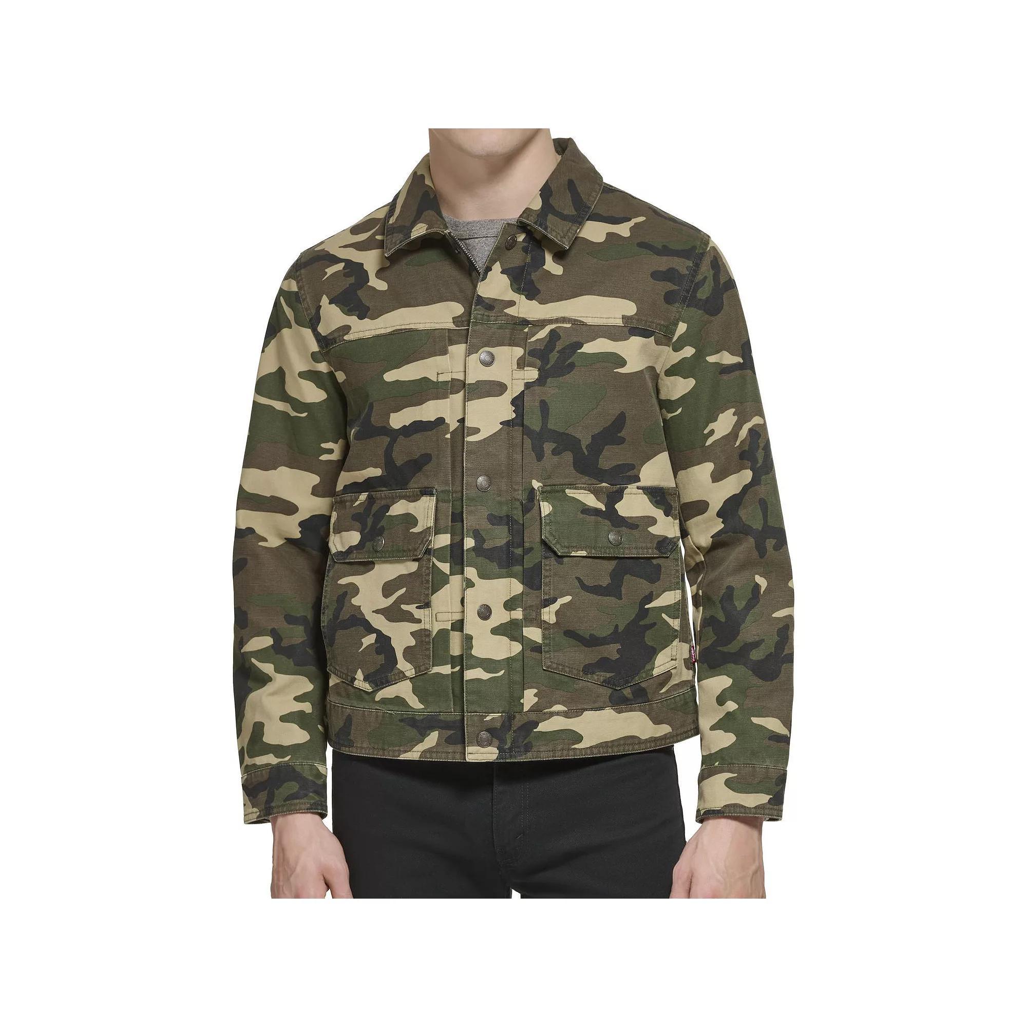 Mens Levis Utility Jacket with Laydown Collar Product Image