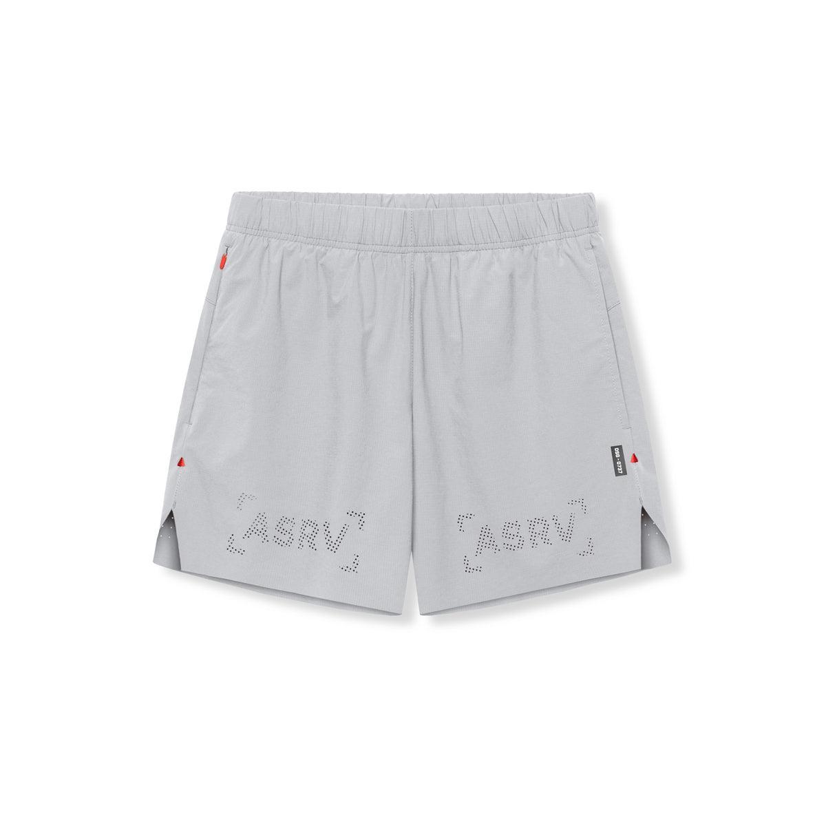0737. Ripstop 6" Perforated Short - Slate Grey Male Product Image