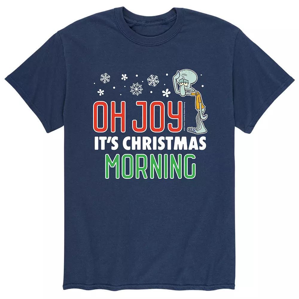 Men's SpongeBob SquarePants Squidward Joy Tee,  Product Image