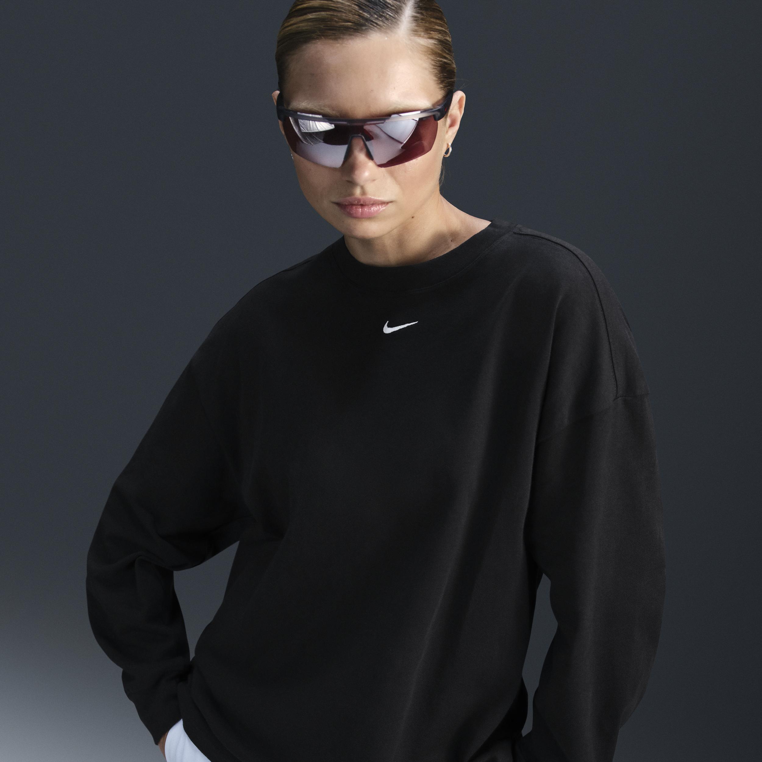 Nike Sportswear Essential Women's Oversized Long-Sleeve T-Shirt Product Image