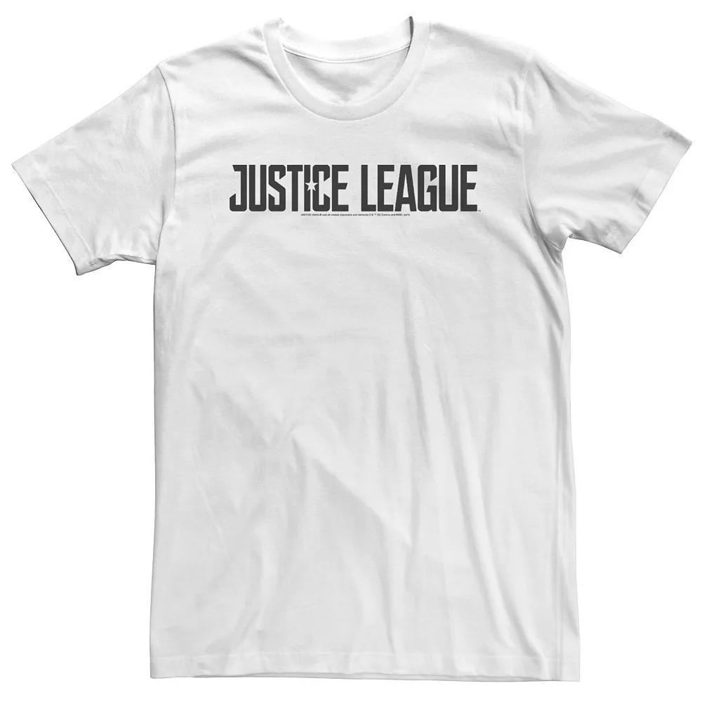 Big & Tall DC Comics Justice League Simple Logo Tee, Men's,  Product Image