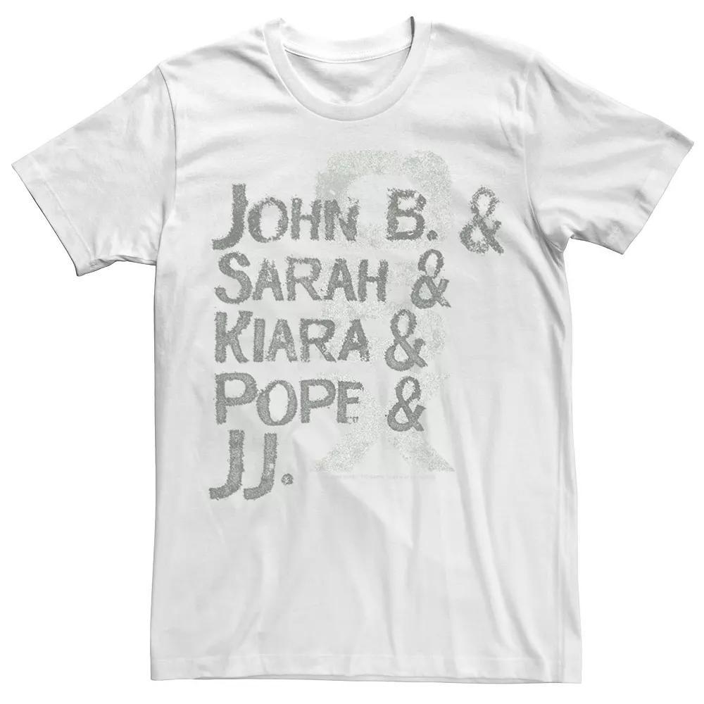 Men's Outer Banks Distressed Name Stack Tee, Boy's,  Product Image