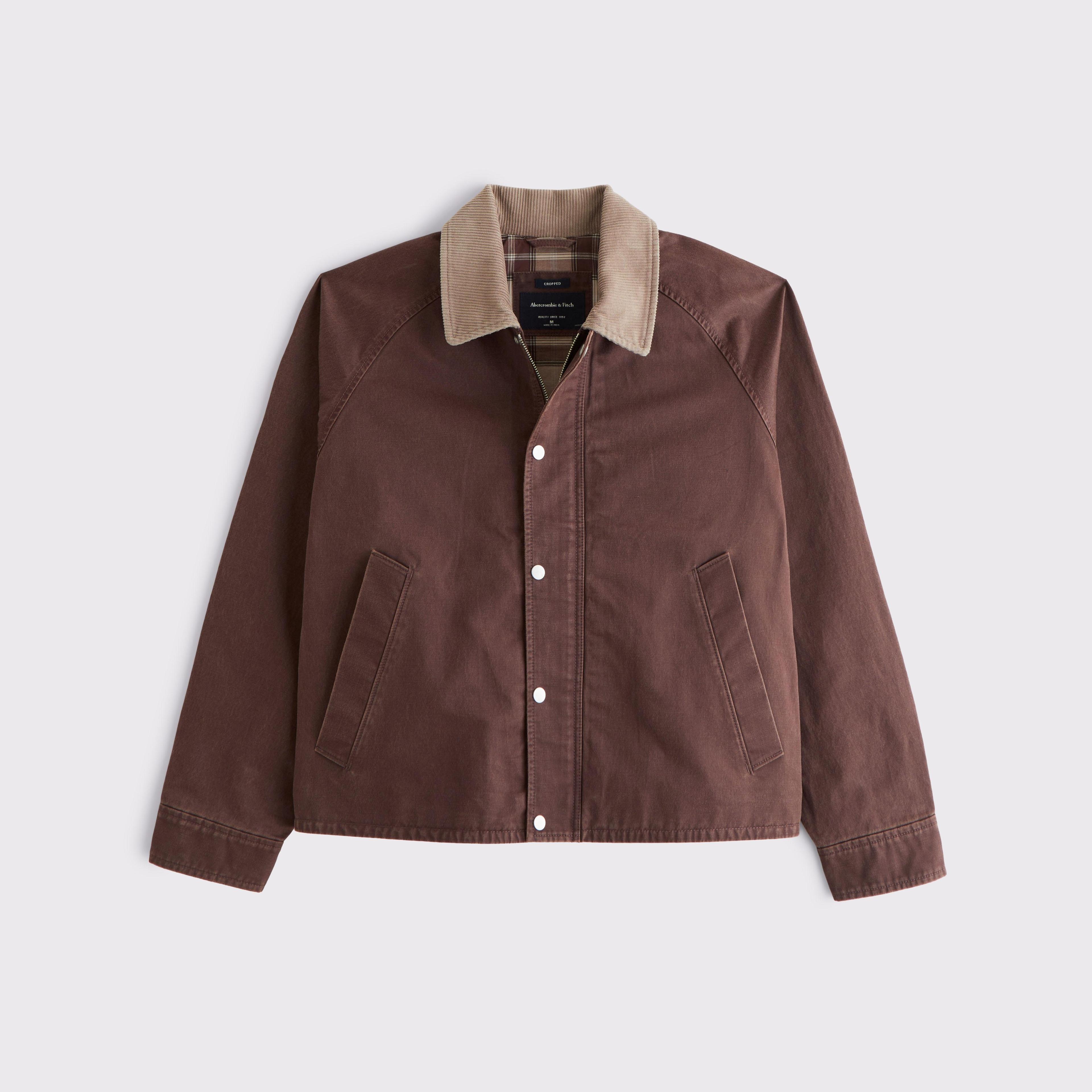 Lightweight Cropped Barn Jacket Product Image