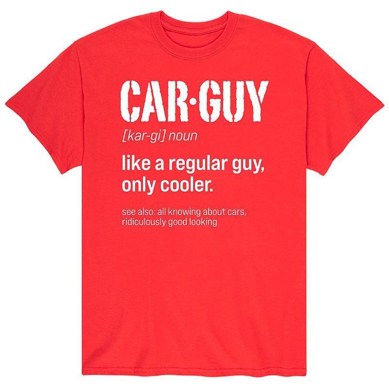 Men's Car Guy Definition Tee, Size: XL, Blue Product Image