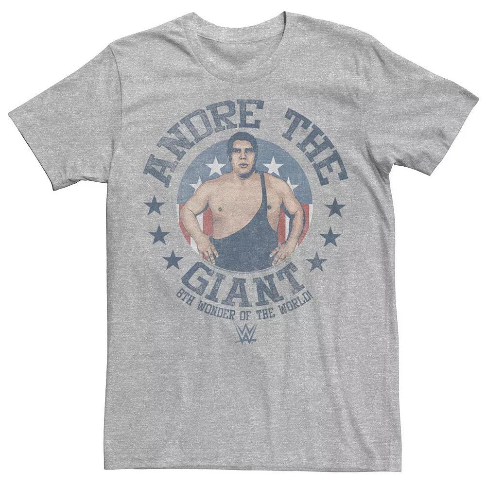 Big & Tall WWE Andre The Giant Retro Poster Graphic Tee, Men's,  Product Image
