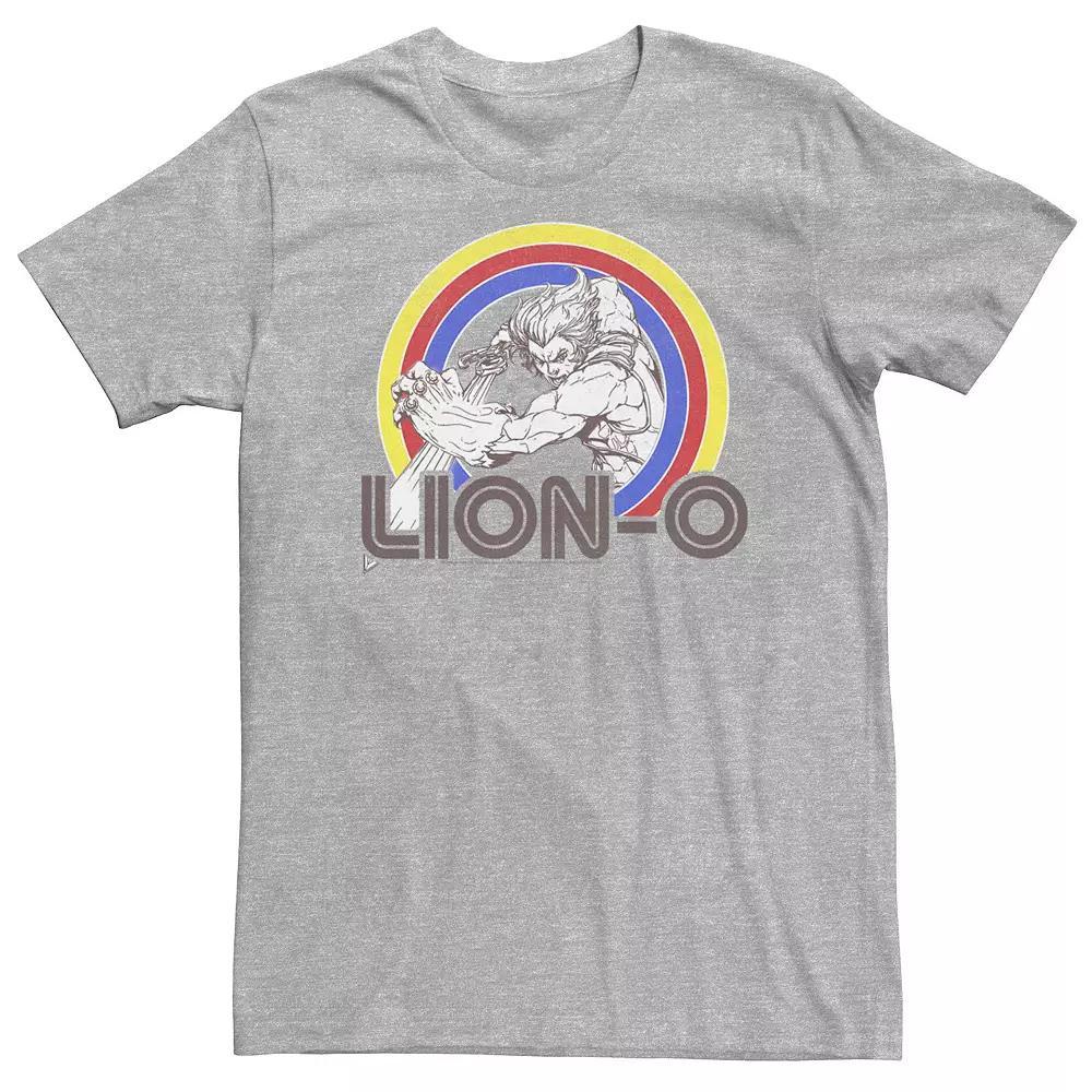 Big & Tall ThunderCats Lion-O Retro Rainbow Tee, Men's,  Product Image