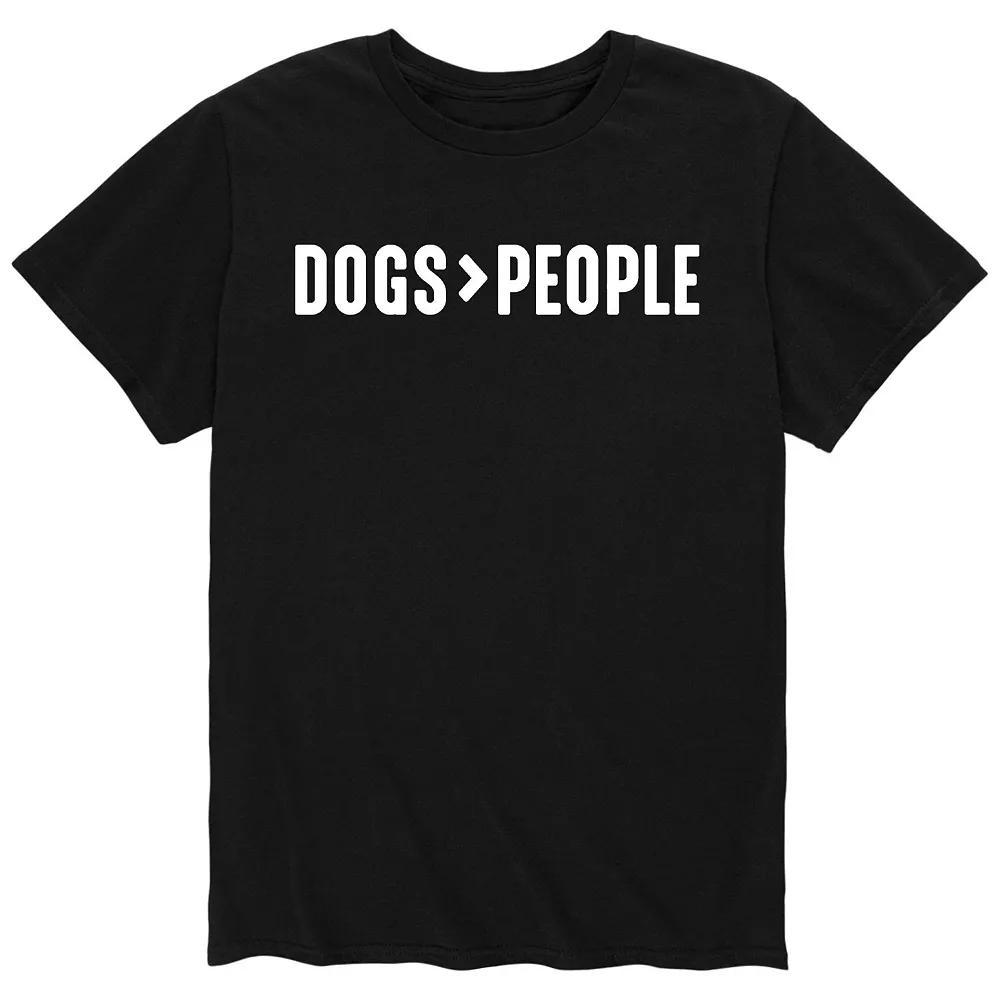 Men's Dogs Greater Than People Tee,  Product Image