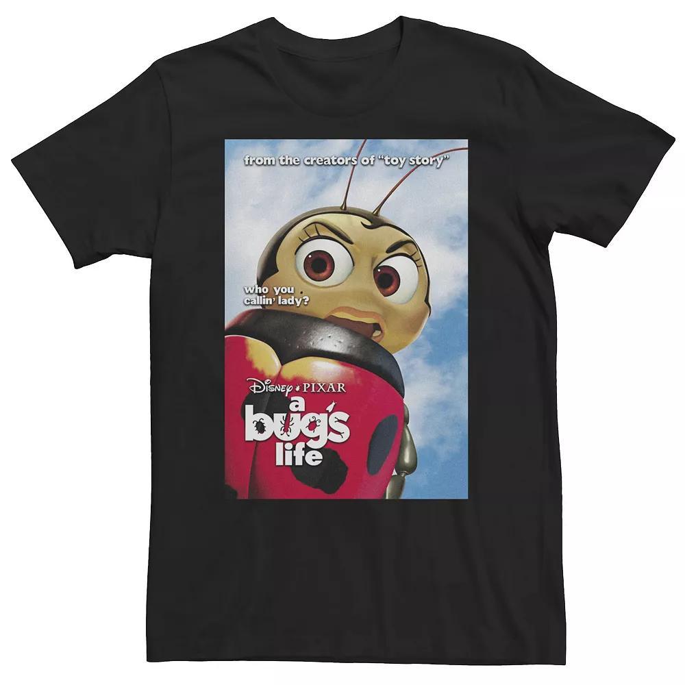 Big & Tall Disney / Pixar A Bug's Life Francis "Who You Callin' Lady?" Tee, Men's, Size: Large Tall, Black Product Image